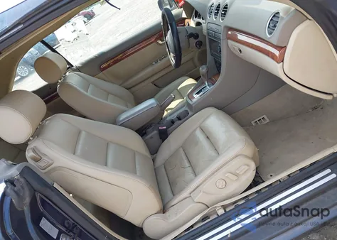 2006 Audi A4 1.8T from USA, damaged, VIN WAUAC48H76K007888